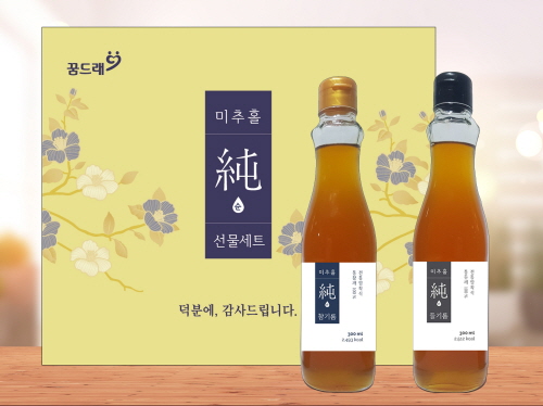 미추홀純(순) 참기름 선물세트 참들(300ml)