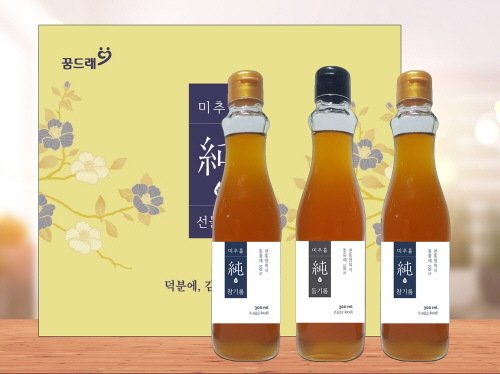 미추홀純(순) 참기름 선물세트 참들참(300ml)